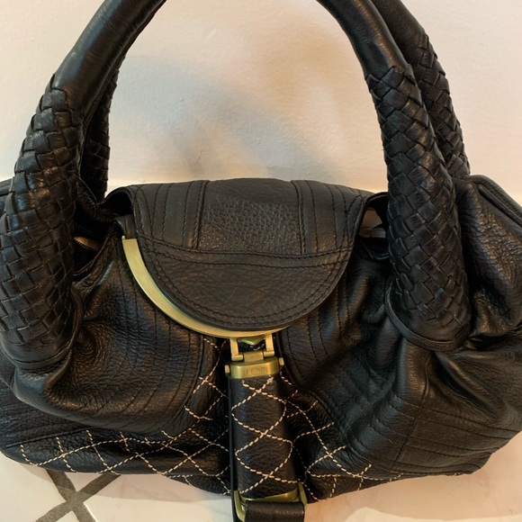 Black handbag - Picture 4 of 5